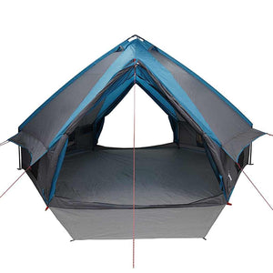 Τέντα Teepee 10 Ατόμων Μπλε και Γκρι 490 x 410 x 210 εκ. - Pakobazaar