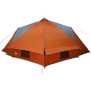 Τέντα Teepee 10 Ατόμων Γκρι και Πορτοκαλί 490 x 410 x 210 εκ. - Pakobazaar