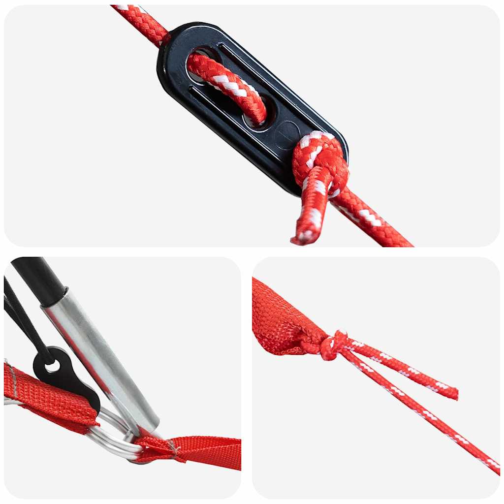 Οικογενειακή σκηνή 20 ατόμων με στέγη Πράσινο και Λευκό - Pakobazaar