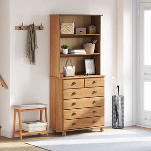 Κλουβί ASKIM Κερί Μέλι 91 x 40 x 200,5 εκ Στερεά ξυλεία πεύκου - Pakobazaar