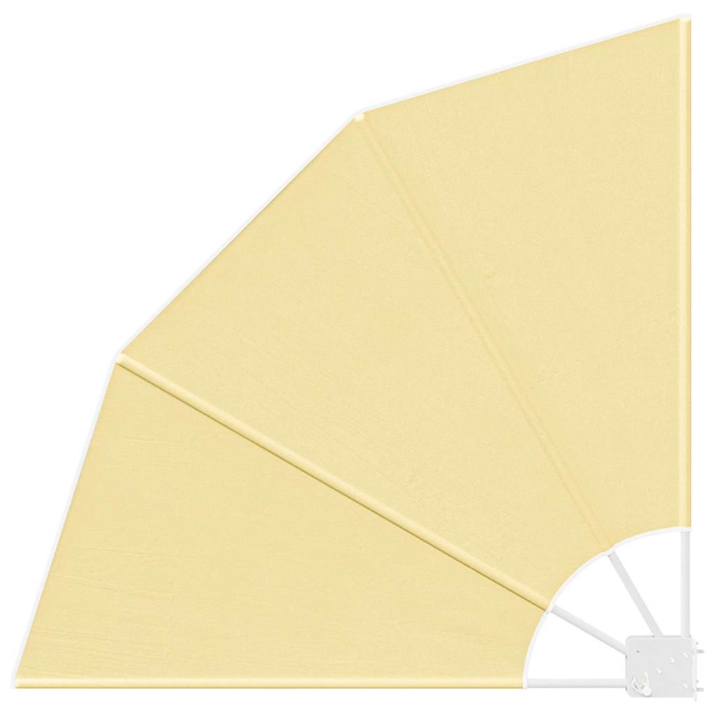 Αδιάφανο σκίαστρο μπαλκονιού Άμμος 115 x 115 εκ Πολυεστέρας
