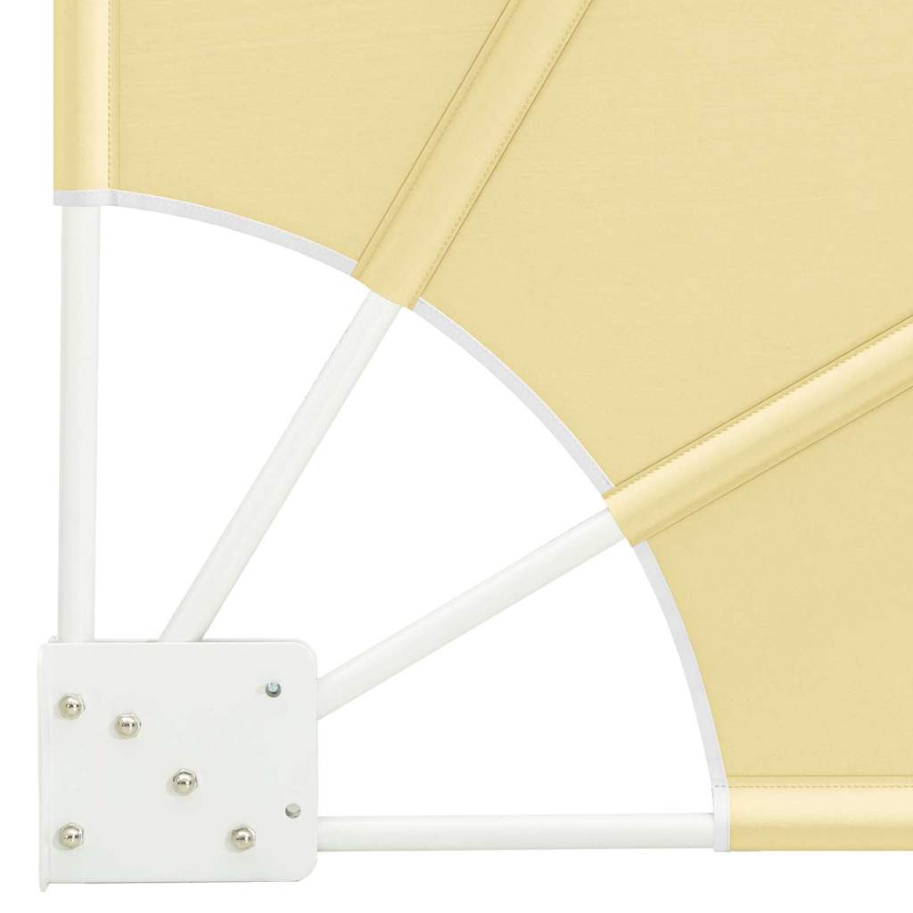 Αδιάφανο σκίαστρο μπαλκονιού Άμμος 140 x 140 cm Πολυεστέρας