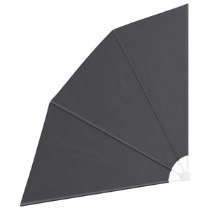 Αδιάφανο σκίαστρο μπαλκονιού 210 x 210 cm Πολυεστέρας Μαύρο - Pakobazaar