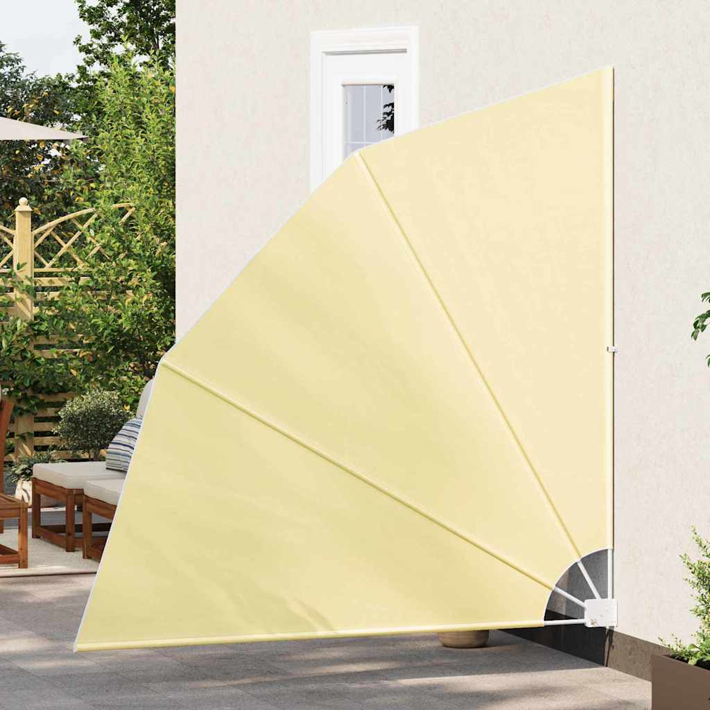 Αδιάφανο σκίαστρο μπαλκονιού 210 x 210 cm Πολυεστέρας Άμμος