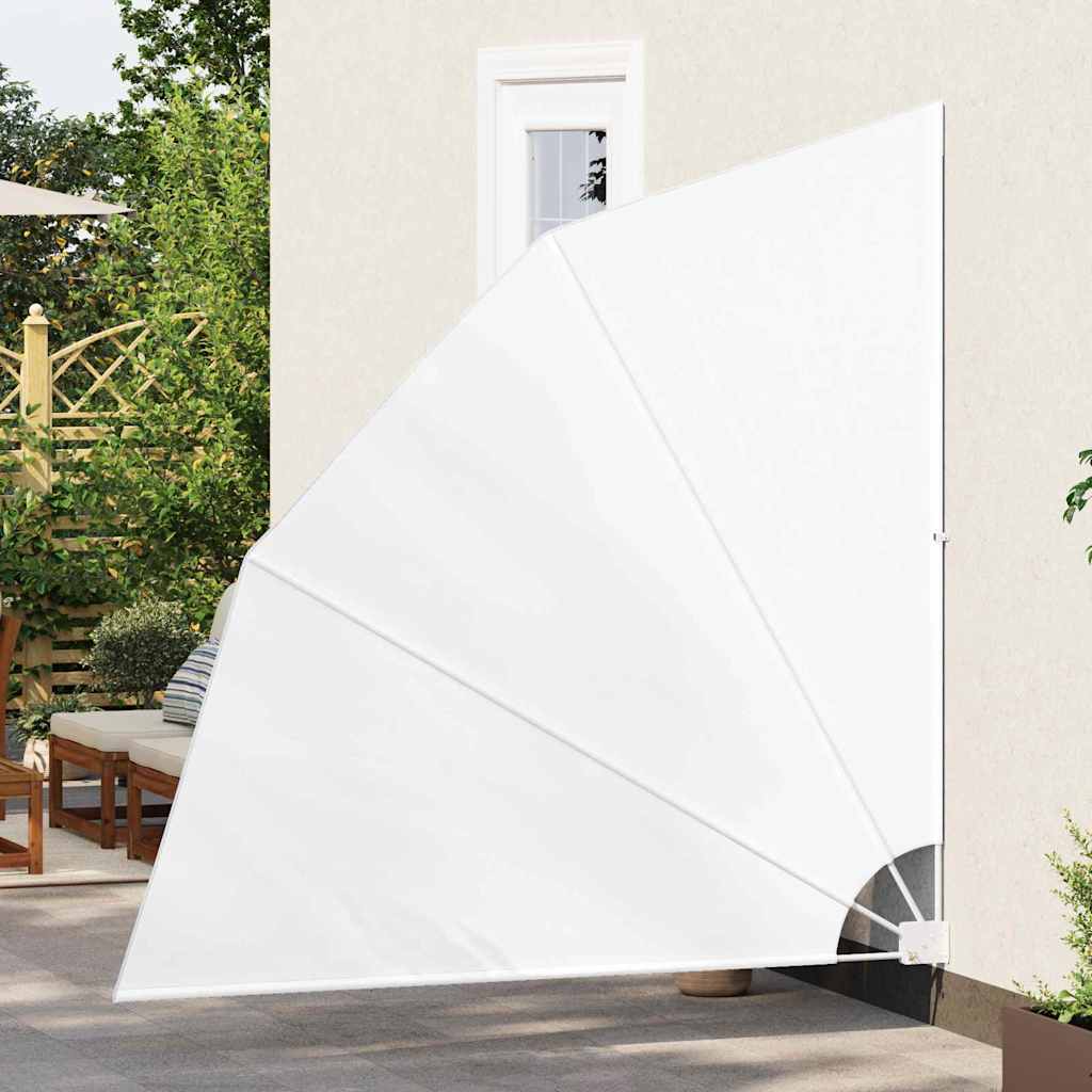Αδιάφανο σκίαστρο μπαλκονιού 210 x 210 cm Πολυεστέρας Λευκό