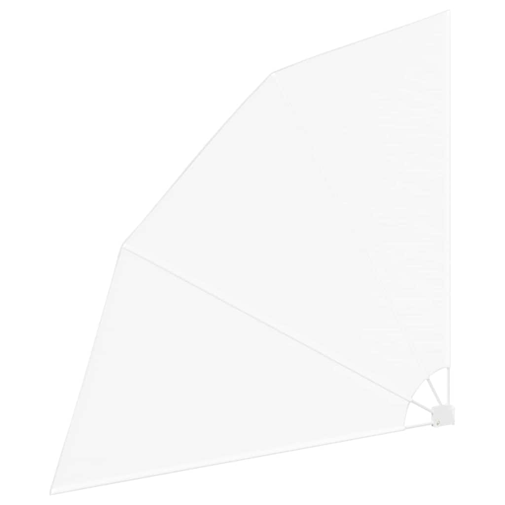 Αδιάφανο σκίαστρο μπαλκονιού 210 x 210 cm Πολυεστέρας Λευκό