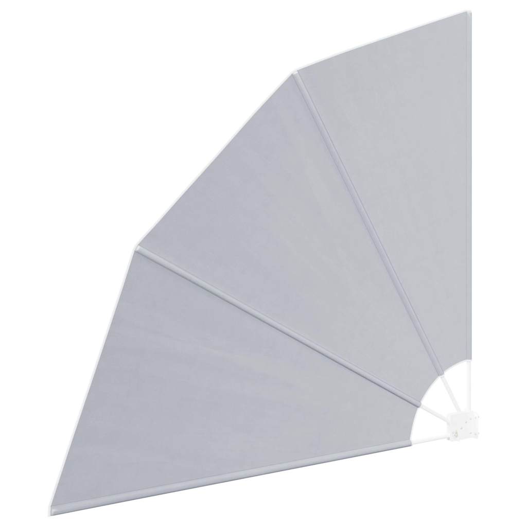 Αδιάφανο σκίαστρο μπαλκονιού 160 x 160 cm Πολυεστέρας Γκρι - Pakobazaar