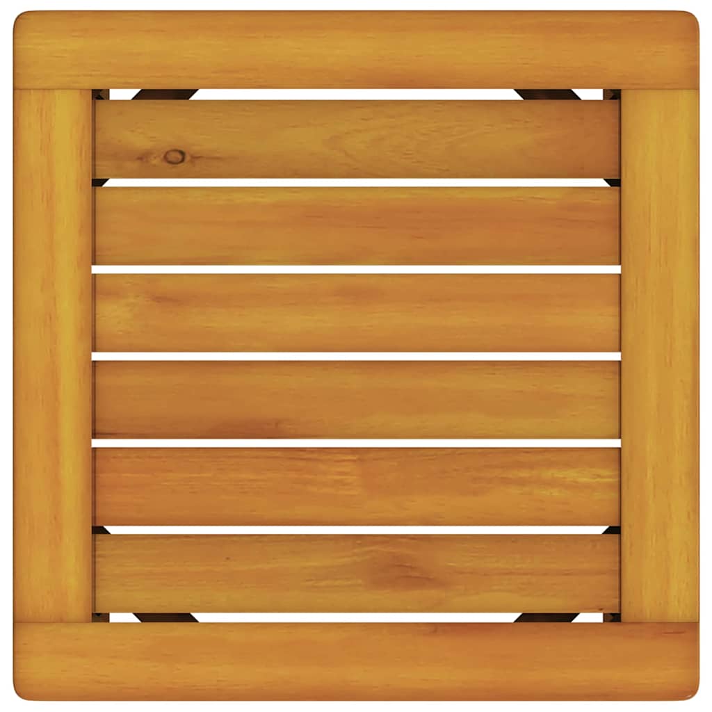 Ξαπλώστρα 3 pcs Καφέ Στερεό Ξύλο Ακακίας