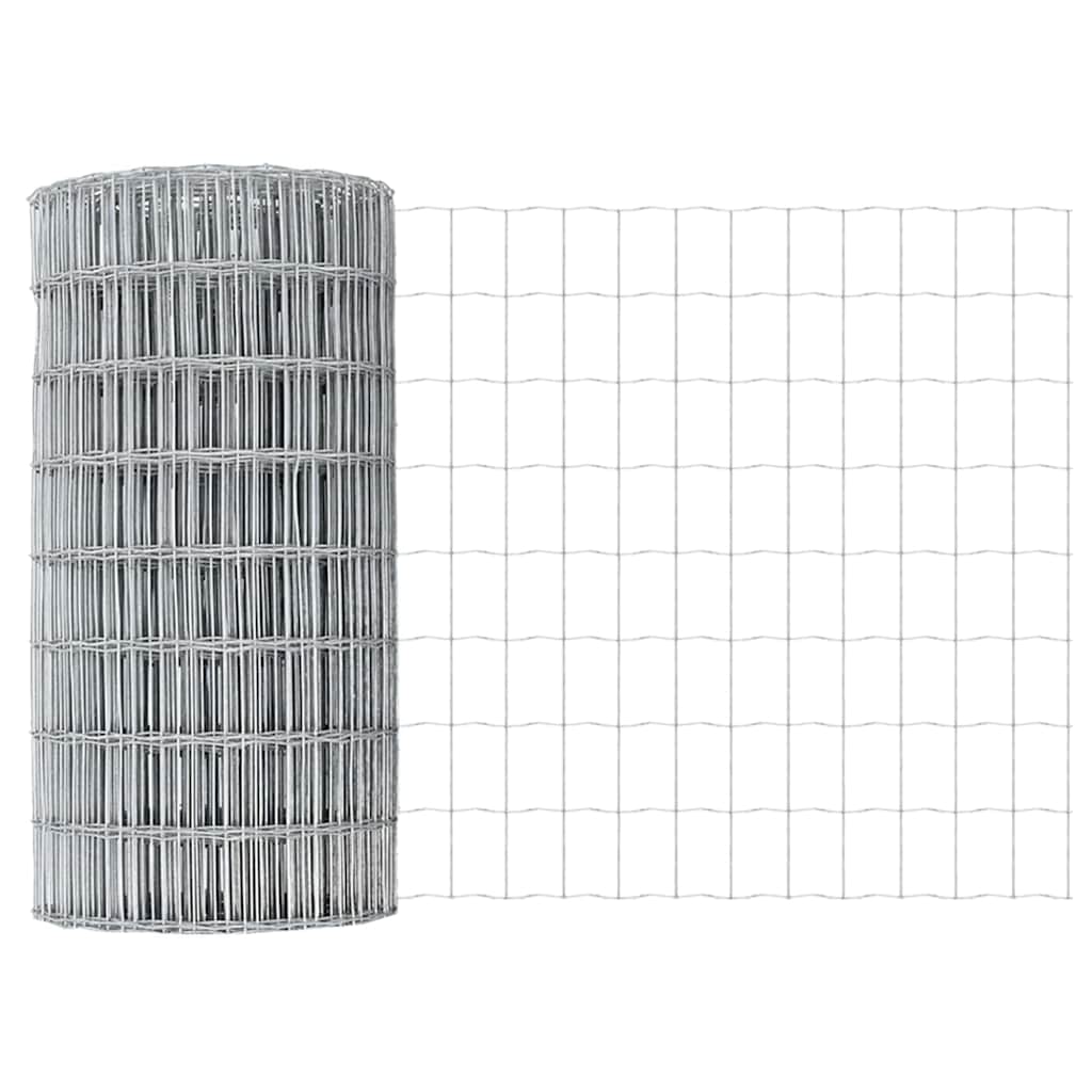 Φράχτης Εuro 0,8 x 10 m Σίδηρος με επικάλυψη PVC - Pakobazaar