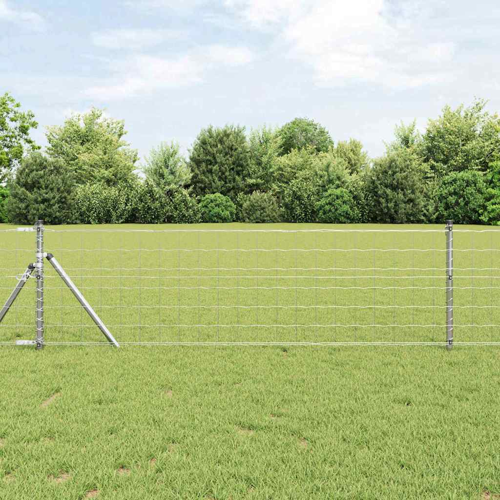 Φράχτης Εuro 0,8 x 10 m Σίδηρος με επικάλυψη PVC - Pakobazaar