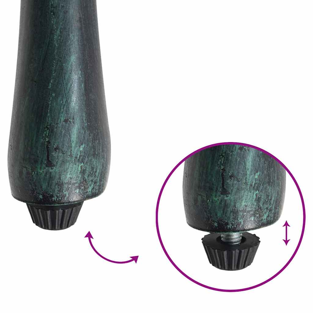 Σέτ φαγητού για κήπο 5 pcs Πράσινο Αλουμίνιο - Pakobazaar