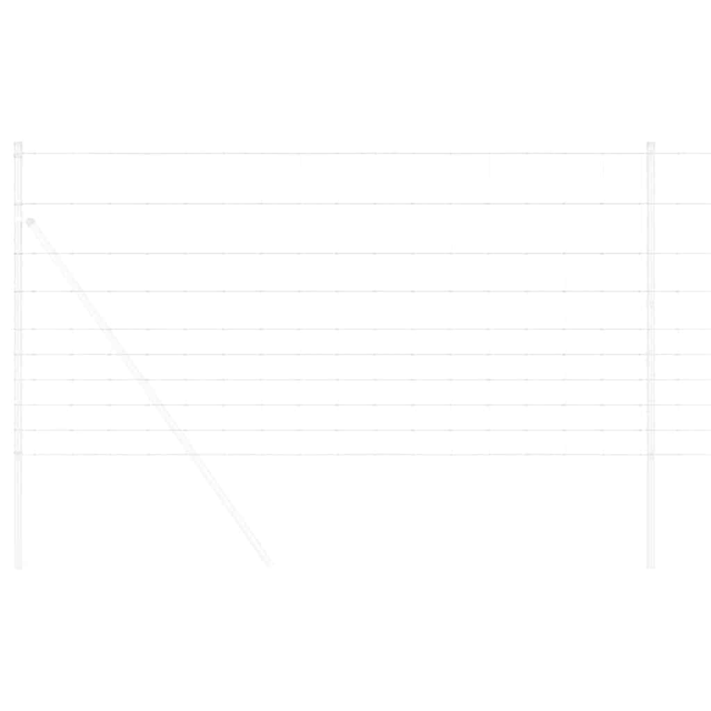 Περίφραξη αγρού Ασημί 25 x 1,2 μ Γαλβανισμένος χάλυβας