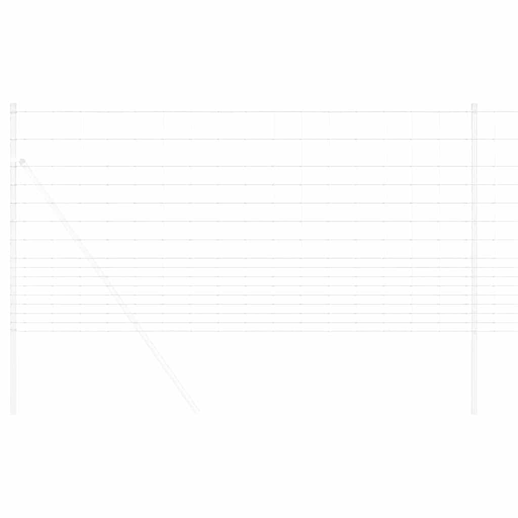 Περίφραξη αγρού Ασημί 25 x 1,2 μ Γαλβανισμένος χάλυβας