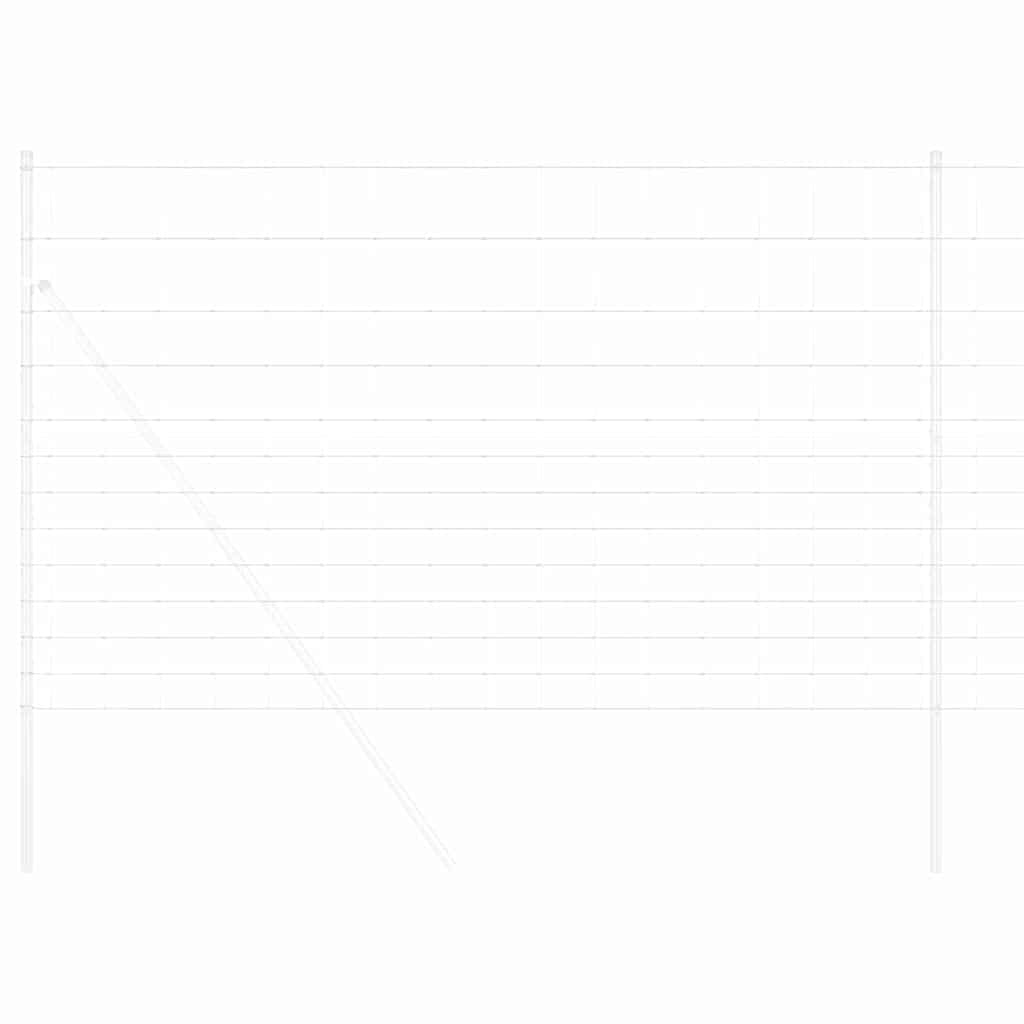 Περίφραξη αγρού Ασημί 50 x 1,5 m Γαλβανισμένος χάλυβας - Pakobazaar