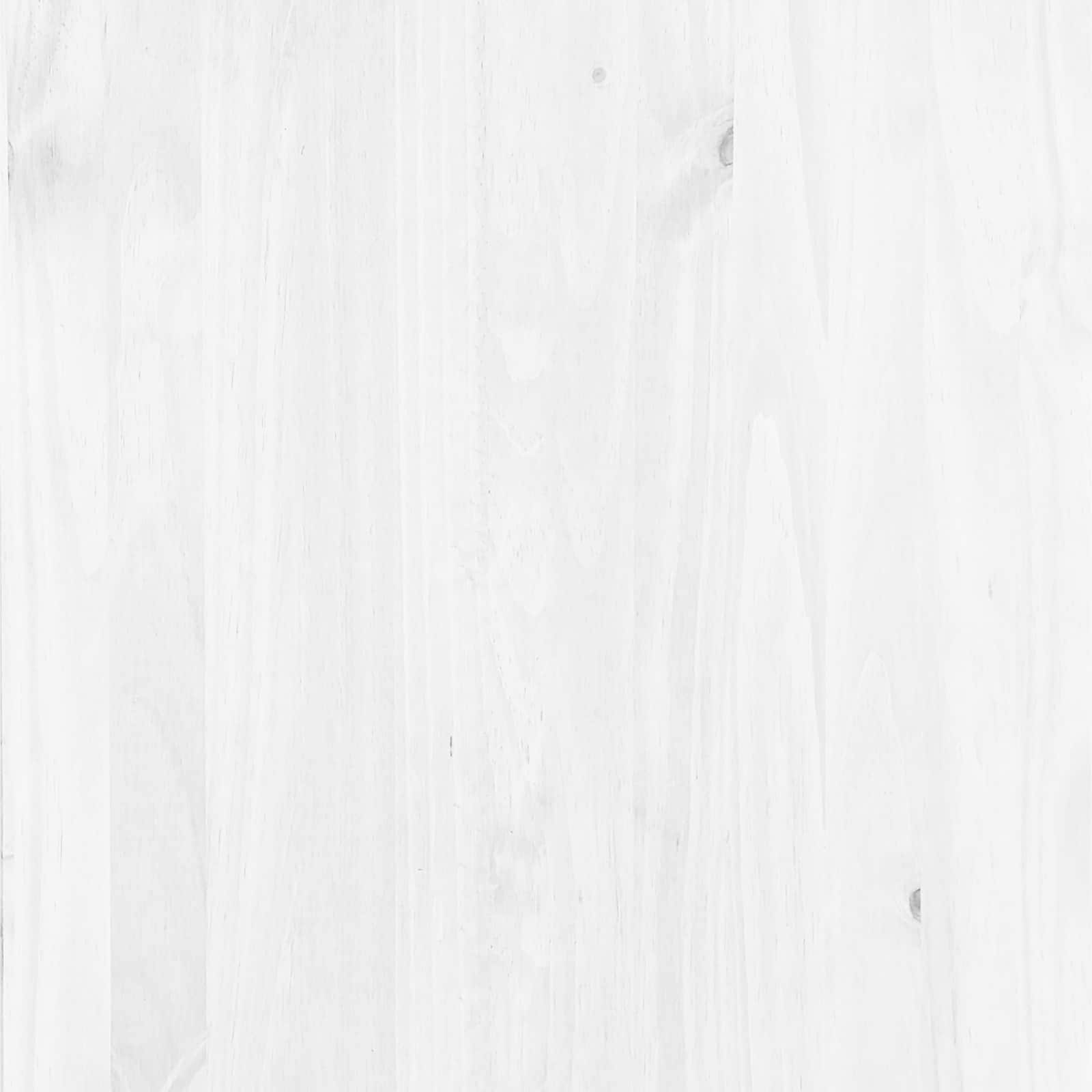 Συρταριέρα ASKIM Λευκό 79 x 40 x 133,5 εκ Στερεά ξυλεία πεύκου - Pakobazaar