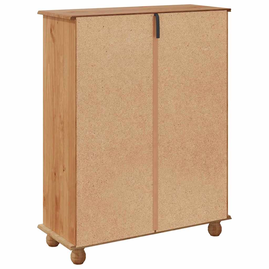 Ντουλάπα Παπουτσιών με συρτάρι ASKIM Καφέ 85 x 35 x 108 εκ - Pakobazaar