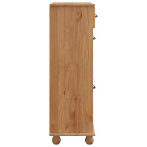 Ντουλάπα Παπουτσιών με συρτάρι ASKIM Καφέ 85 x 35 x 108 εκ - Pakobazaar