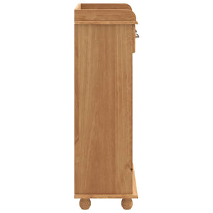Ντουλάπι κρασιού ASKIM Κερί Μέλι 57 x 37 x 114 εκ. - Pakobazaar