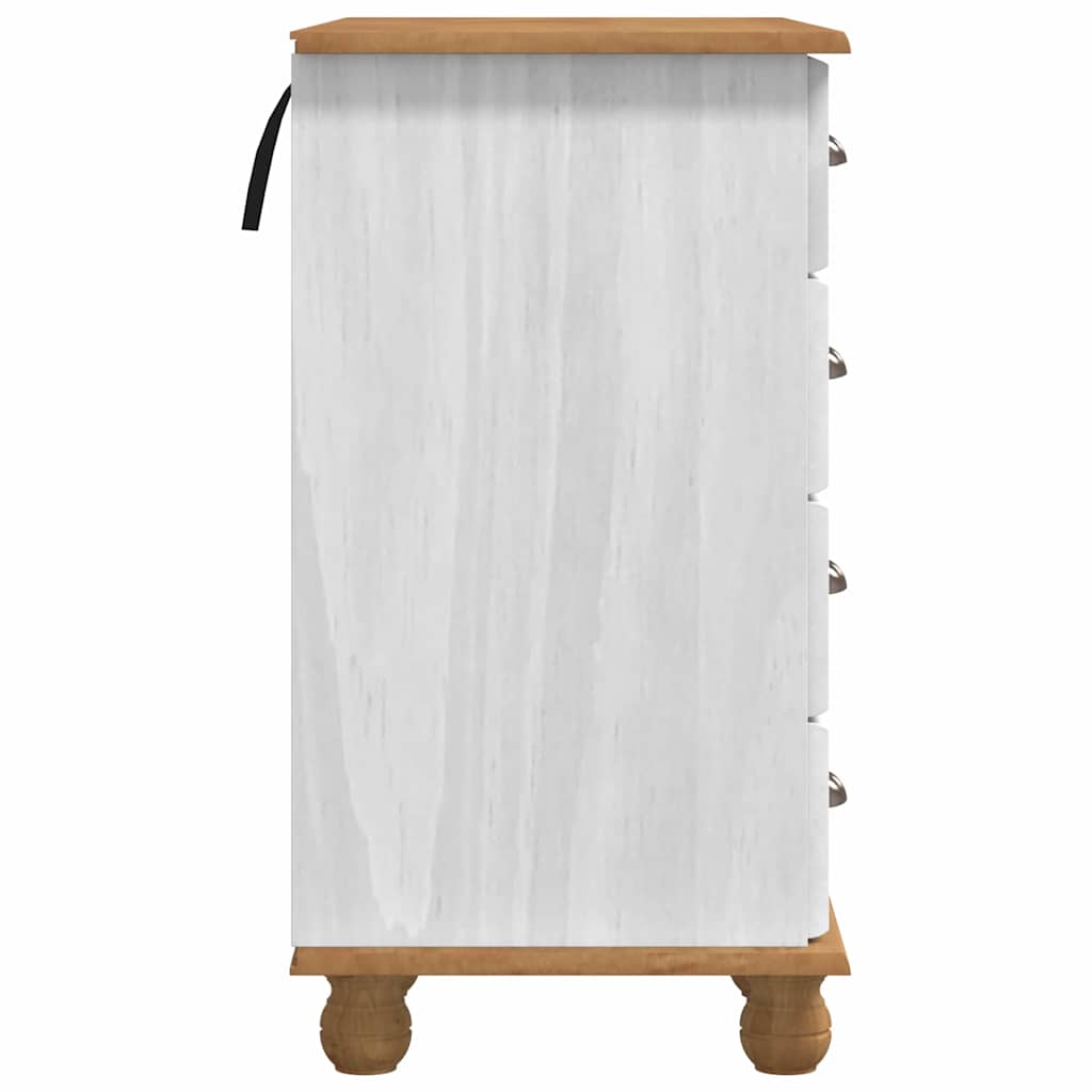 Γραφείο γραφής με συρτάρι ASKIM Λευκό 95 x 40 x 75 εκ. - Pakobazaar