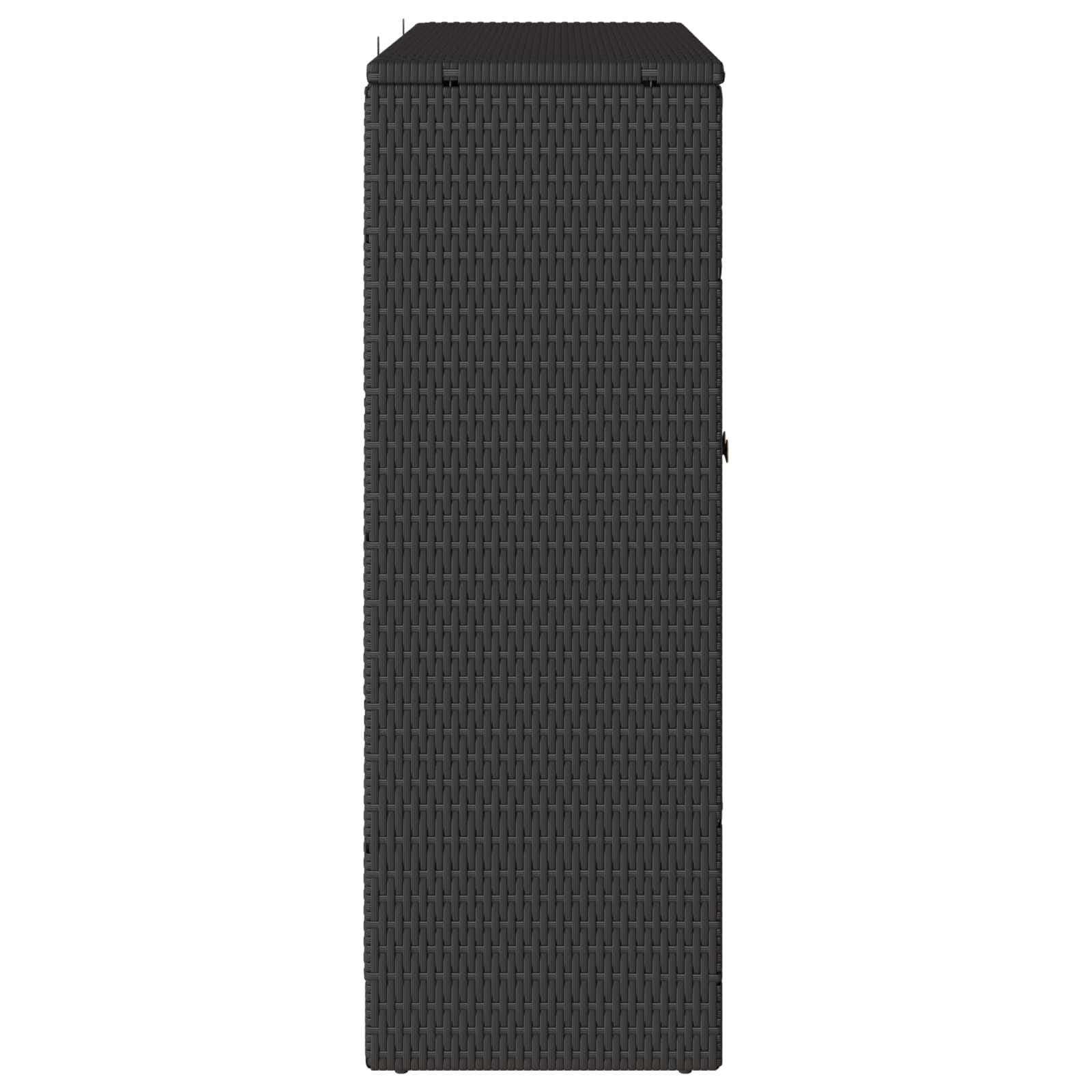 Ντουλάπι αποθήκευσης με ράφι Μαύρο 100 x 36 x 102 εκ Ρατάν - Pakobazaar