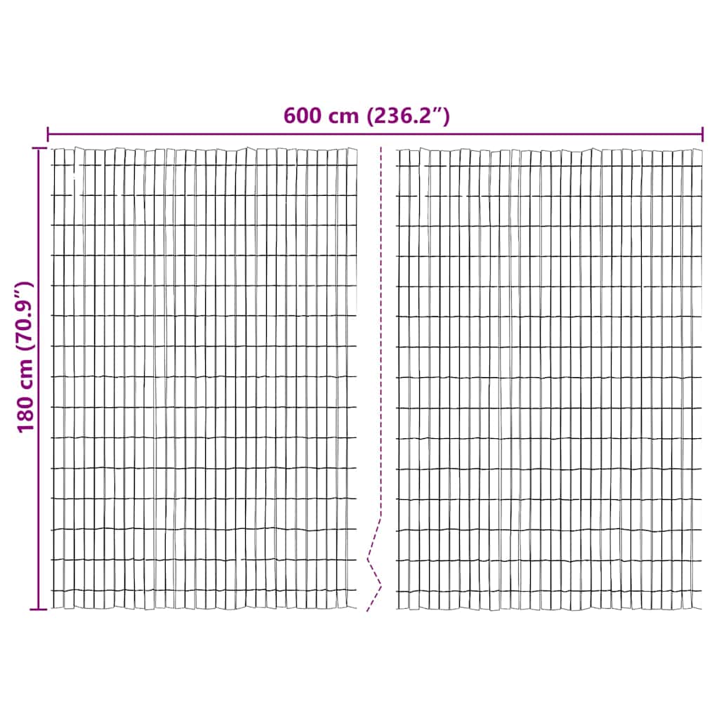 Φράχτης από φλοιό δέντρου Καφέ 600 x 180 εκ Φλοιός - Pakobazaar