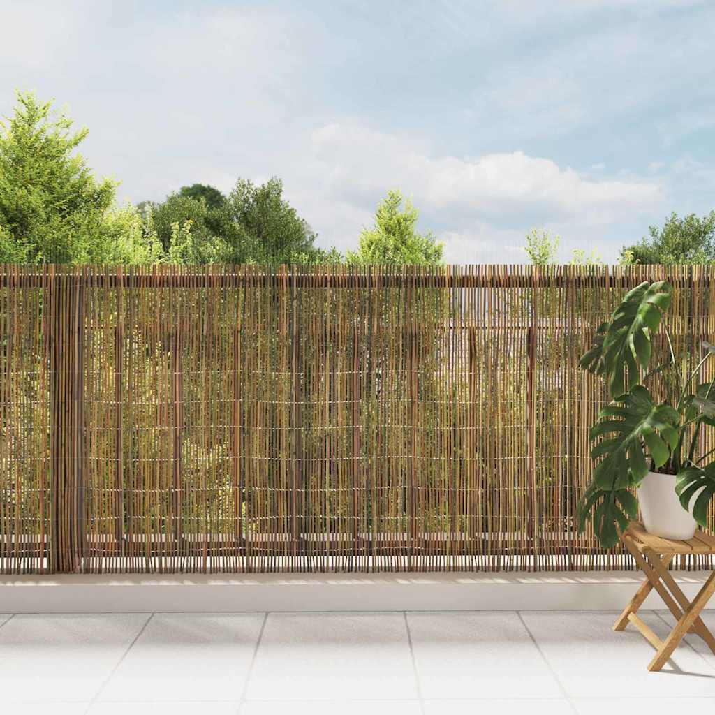 Φράχτης Μπαμπού Φυσικό 400 x 125 cm Μπαμπού