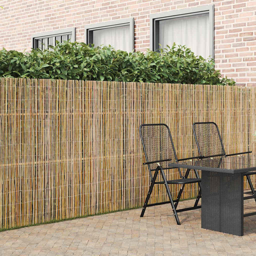 Φράχτης Μπαμπού Φυσικό 400 x 150 cm Μπαμπού - Pakobazaar