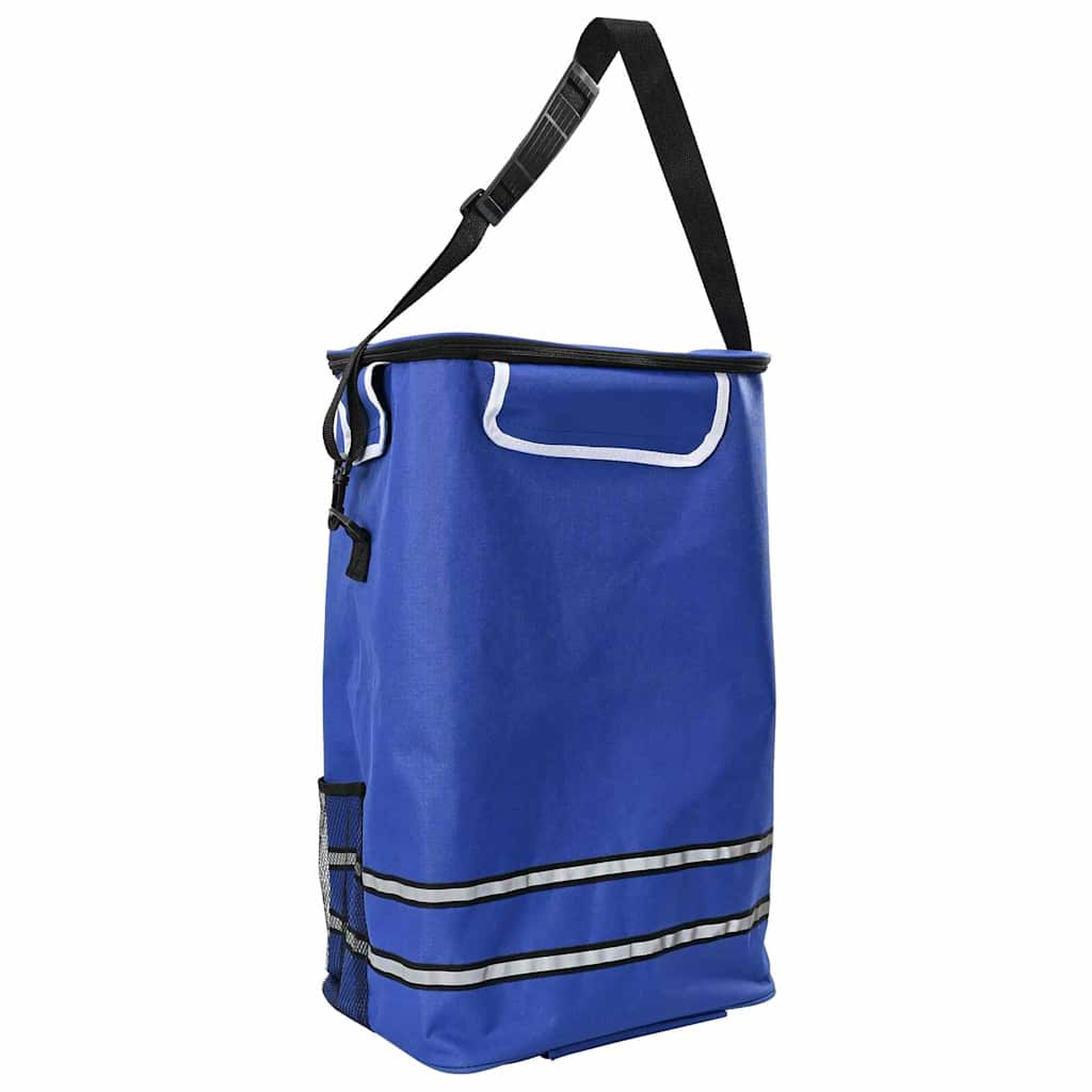 Καρότσι Αγορών Μπλε 36,5 x 46,5 x 100,5 εκ Ύφασμα Oxford - Pakobazaar