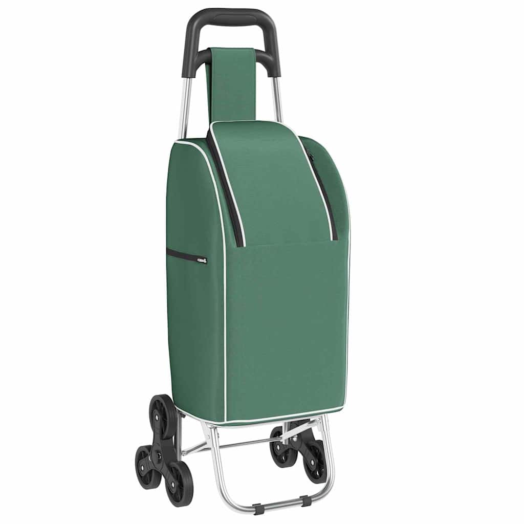 Καρότσι Αγορών Πράσινο 39,5 x 33 x 93 εκ Ύφασμα Oxford - Pakobazaar
