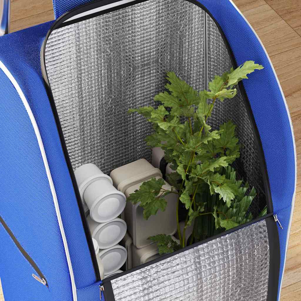 Καρότσι Αγορών Μπλε 39,5 x 33 x 93 εκ Ύφασμα Oxford - Pakobazaar