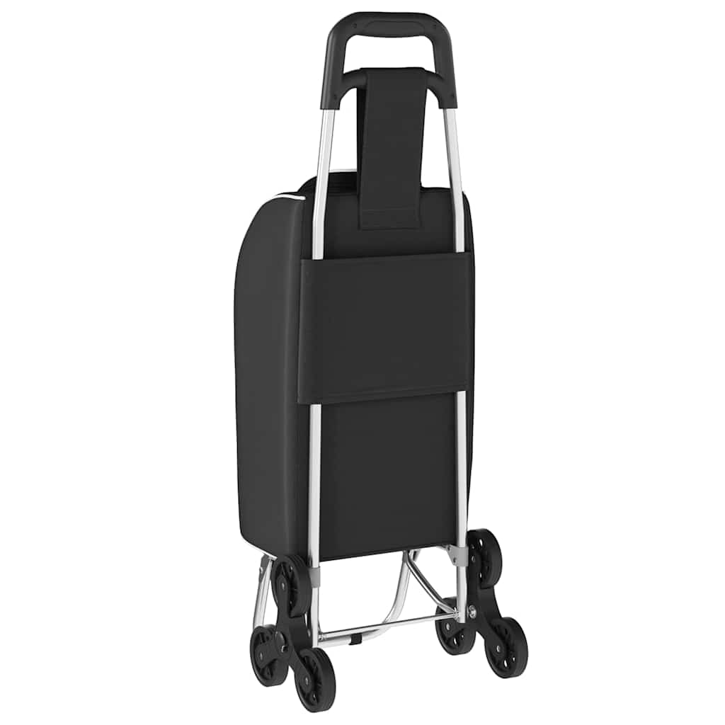 Καρότσι Αγορών Μαύρο 39,5 x 33 x 93 εκ Ύφασμα Oxford - Pakobazaar