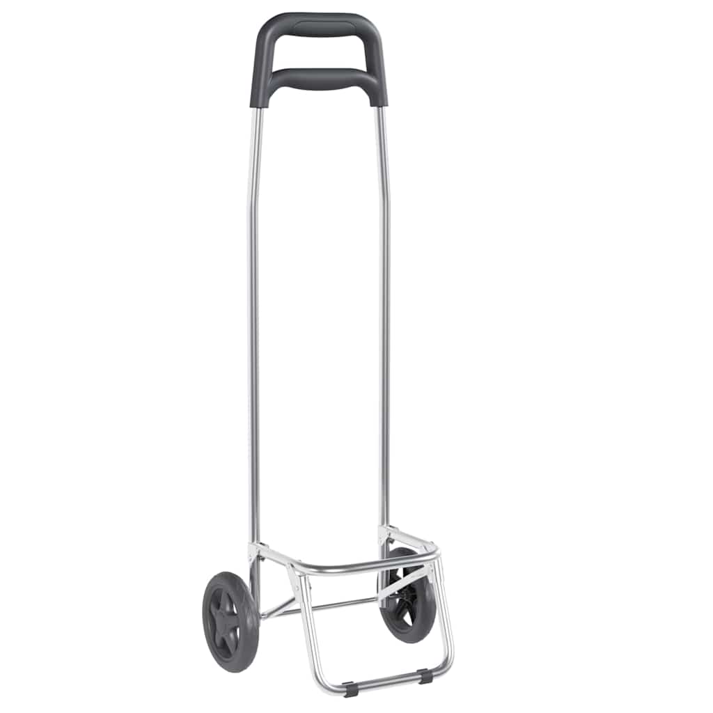 Καρότσι Αγορών Γκρι 35 x 28 x 92 εκ. Ύφασμα Oxford - Pakobazaar