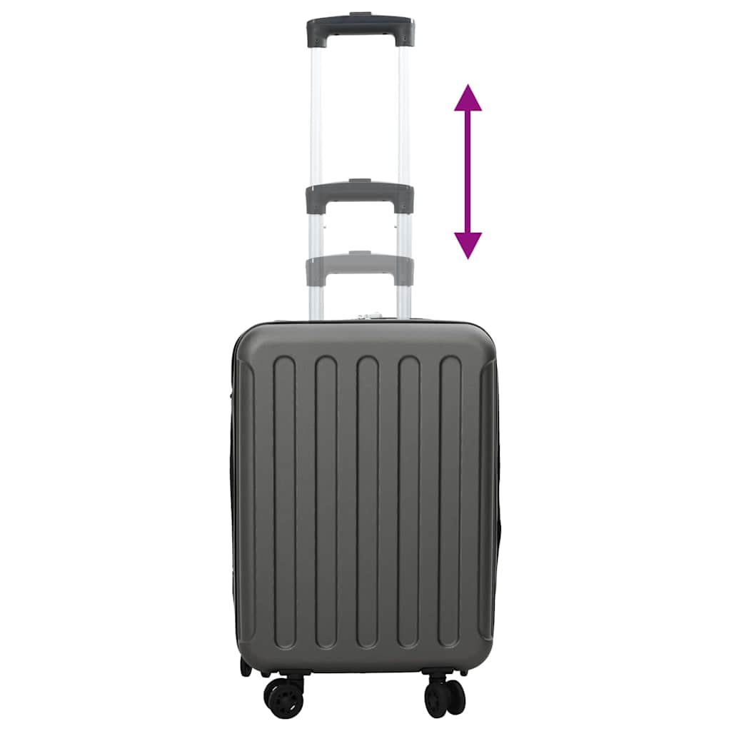 Βαλίτσα Σκούρο γκρι 34 x 23 x 55.5 εκ. ΑΒΣ Πλαστικό