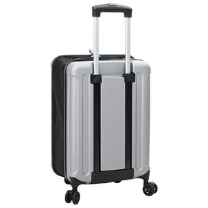 Βαλίτσα με κλειδαριά Ασημί 34 x 23 x 55.5 εκ. ΑΒΣ Πλαστικό