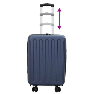 Βαλίτσα Σκούρο Μπλε 34 x 23 x 55.5 εκ. ΑΒΣ Πλαστικό - Pakobazaar