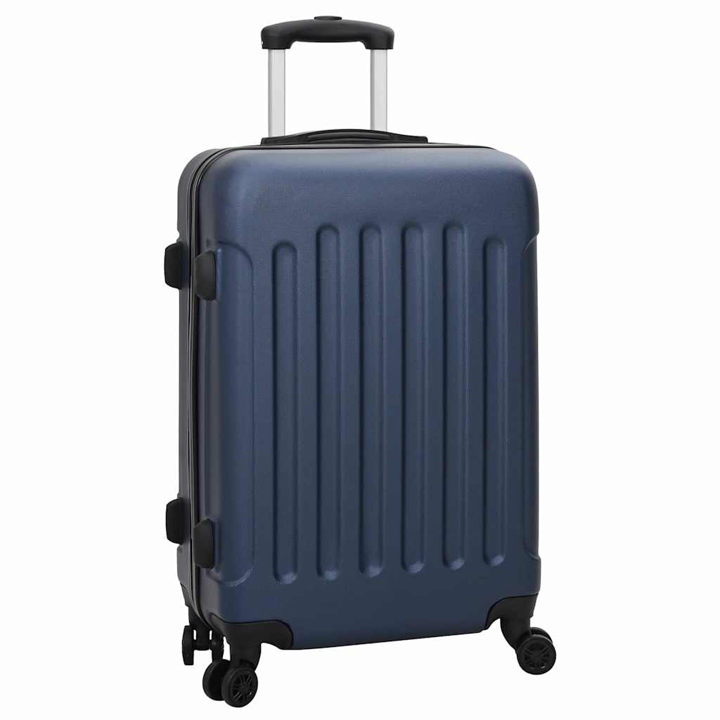 Βαλίτσα 3 pcs Σκούρο Μπλε 50 x 31 x 78 εκ ΑΒΣ Πλαστικό