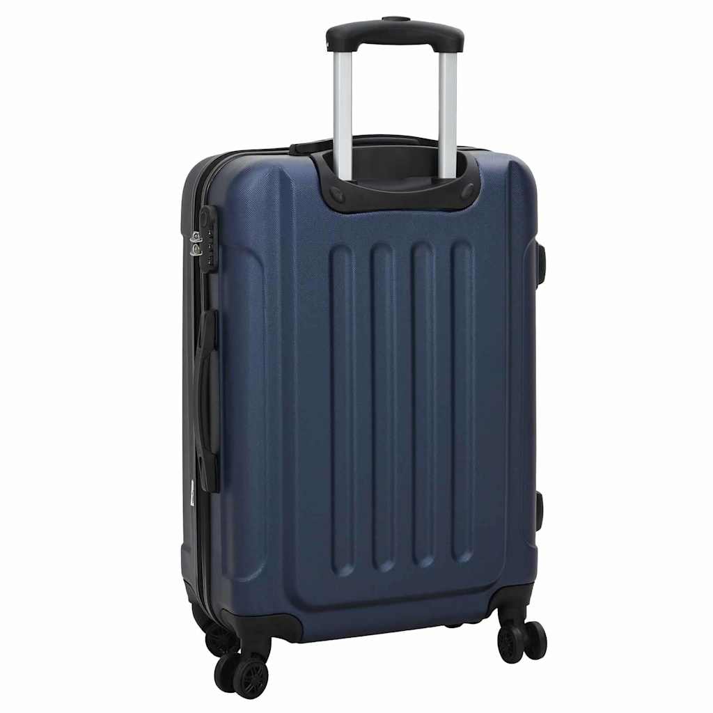 Βαλίτσα 3 pcs Σκούρο Μπλε 50 x 31 x 78 εκ ΑΒΣ Πλαστικό