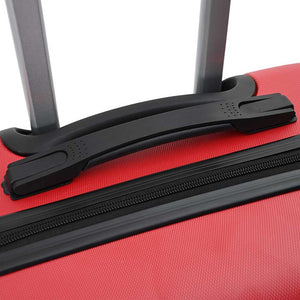 Βαλίτσα με κλειδαριά 3 pcs Κόκκινο 50 x 31 x 78 εκ ΑΒΣ Πλαστικό - Pakobazaar