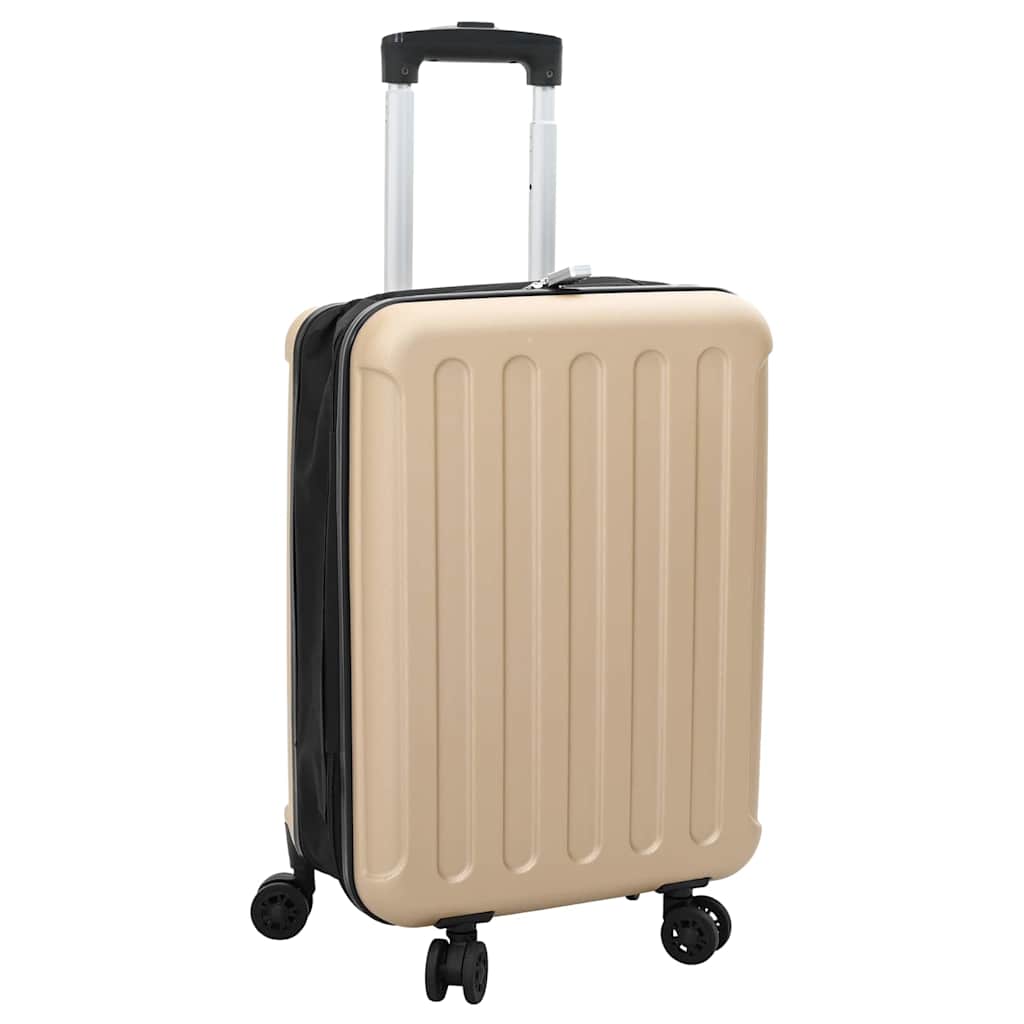 Βαλίτσα με κλειδαριά Μπρονζέ 34 x 23 x 55.5 εκ. ΑΒΣ Πλαστικό