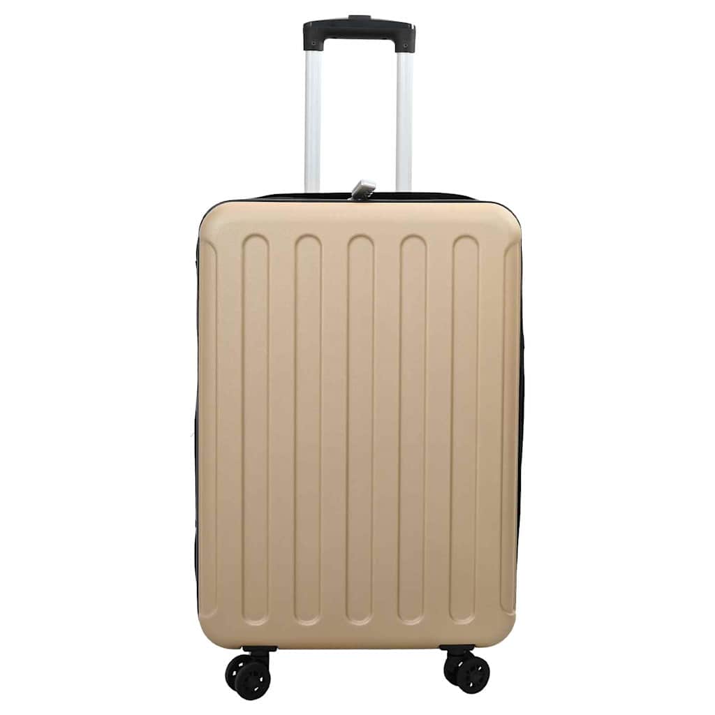 Βαλίτσα με κλειδαριά Μπρονζέ 34 x 23 x 55.5 εκ. ΑΒΣ Πλαστικό
