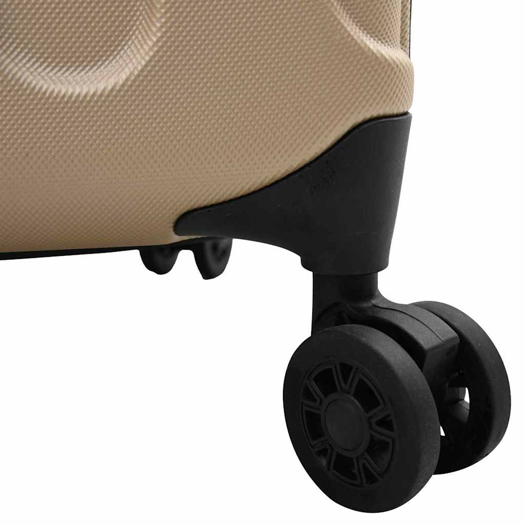 Βαλίτσα με κλειδαριά Μπρονζέ 50 x 30 x 76 εκ. ΑΒΣ Πλαστικό