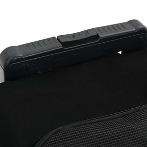 Καρότσι Κατοικίδιων 3 σε 1 Μαύρο Ύφασμα Oxford 48x32x(57-106) εκ. - Pakobazaar