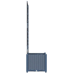 Γλάστρα Κήπου Γκρι 40 x 40 x 143 εκ. PP