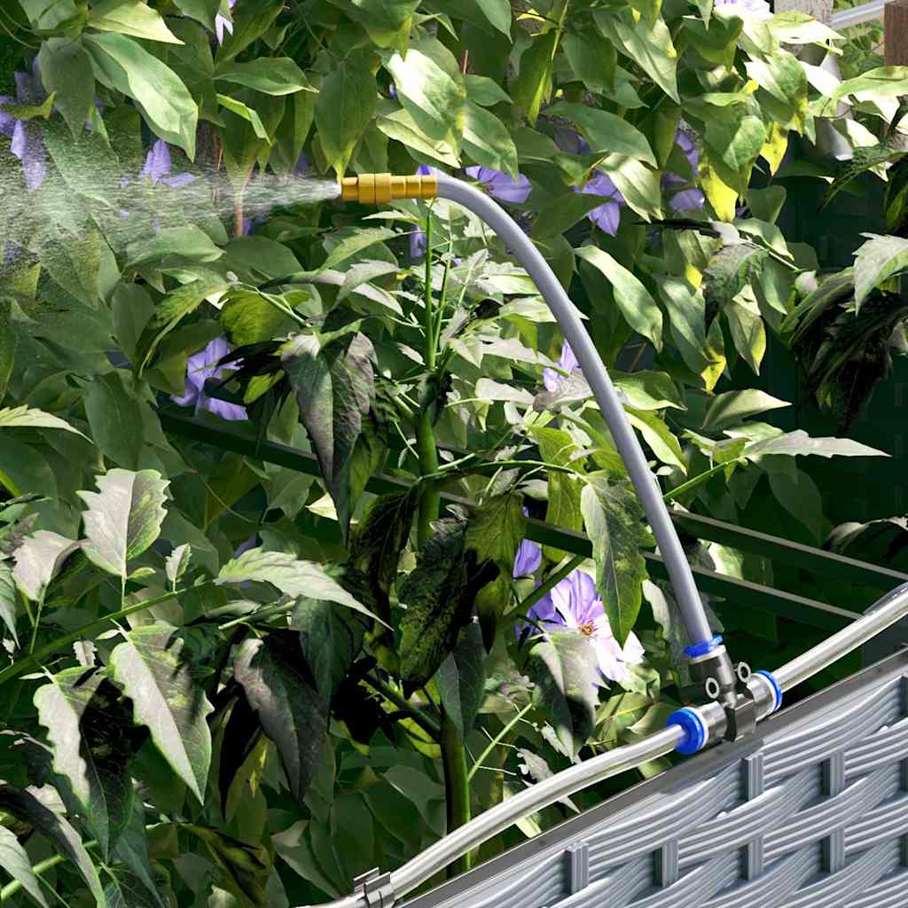 Γλάστρα Κήπου 4 pcs Ανοιχτό Γκρι Ατσάλι - Pakobazaar