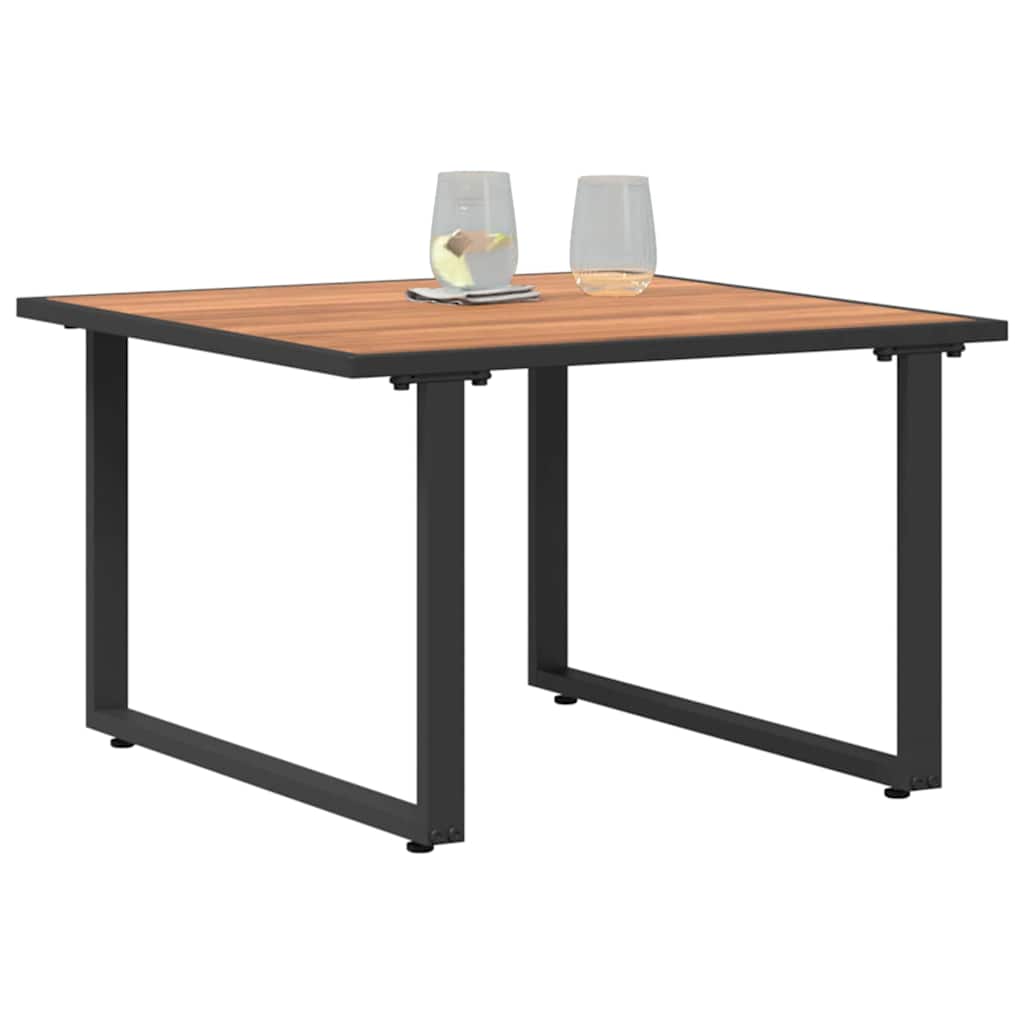 Τραπεζάκι σαλονιού Μαύρο και Καφέ 55 x 55 x 35 cm - Pakobazaar