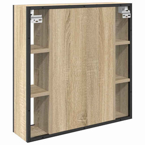 Ντουλάπα Καθρέφτη Δρύς Sonoma 60 x 16 x 60 εκ