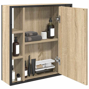 Ντουλάπα Καθρέφτη Δρύς Sonoma 60 x 16 x 60 εκ