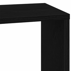 Βιβλιοθήκη 5.0 επίπεδα 45 x 23,5 x 162,5 εκ. Μαύρη Οξυά