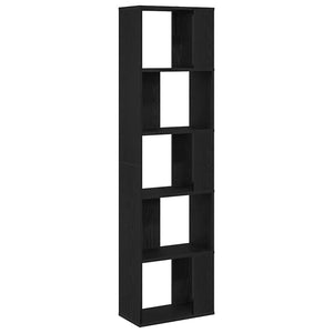 Βιβλιοθήκη 5.0 επίπεδα 45 x 23,5 x 162,5 εκ. Μαύρη Οξυά