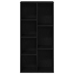 Βιβλιοθήκη Μαύρη Οξυά 50 x 25 x 102 εκ - Pakobazaar